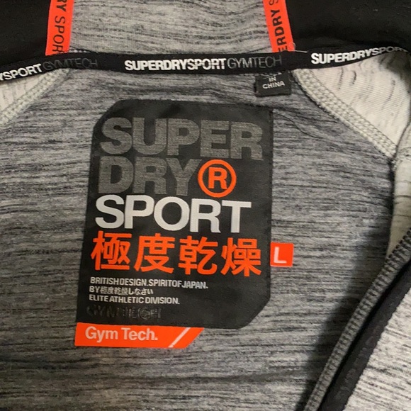 SOLD Superdry Training Gymtech Zip Hoodie - Picture 10 of 10